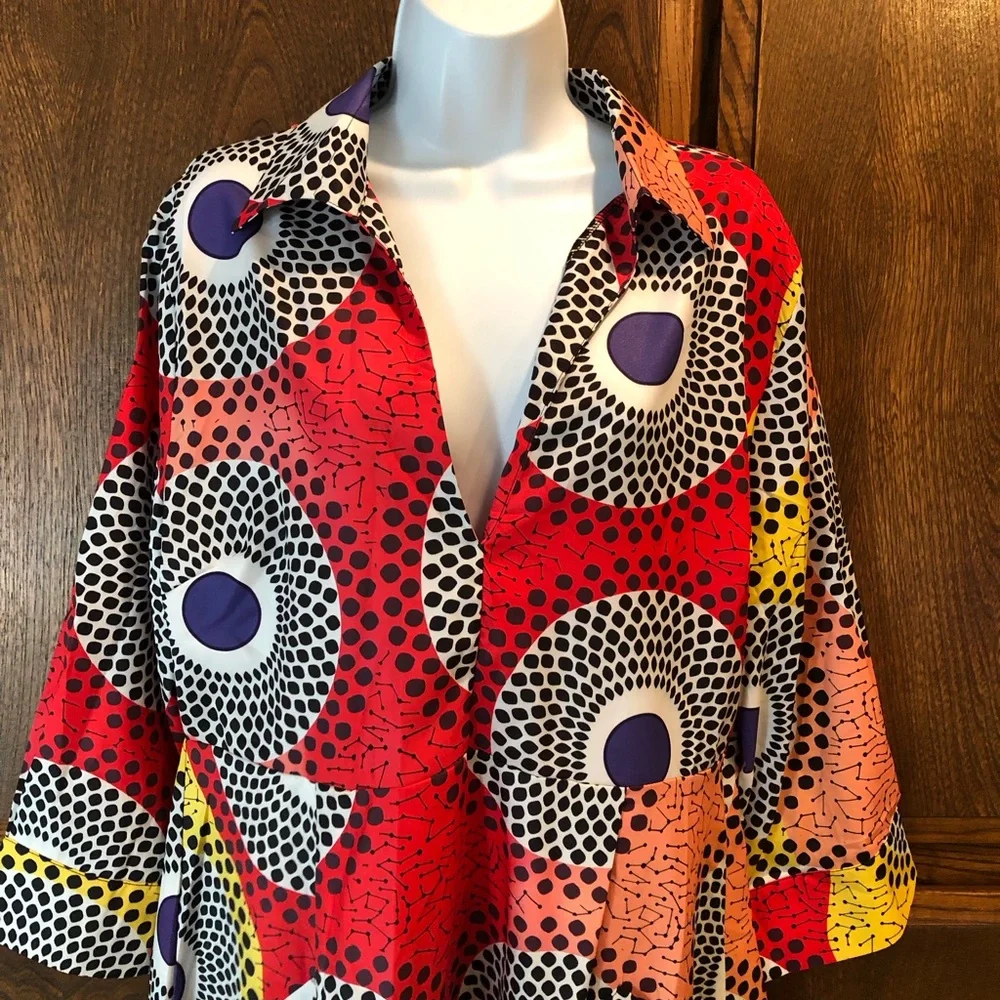 African print tunic - Picture 2 of 8